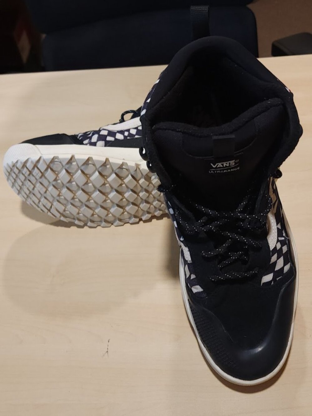 Vans UltraRange MTE Warped Checker Men's Size 13 US
